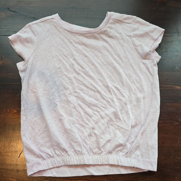 Athleta Pink Relaxed Short Sleeve Tee - Picture 1 of 2
